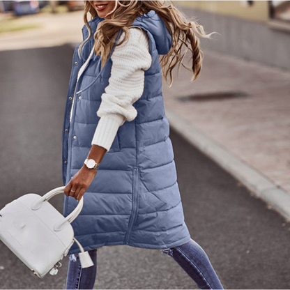 W&W - Long Puffer Vest
