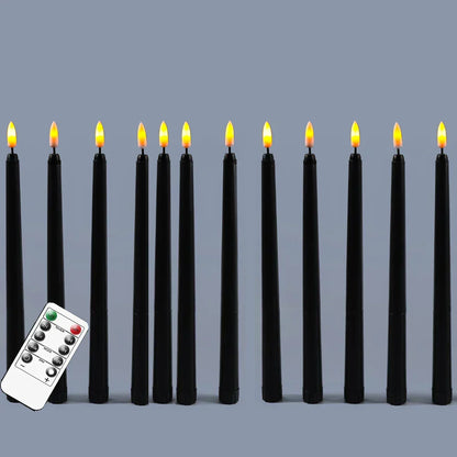 Świece LED z efektem płomienia - idealne do dekoracji na Halloween