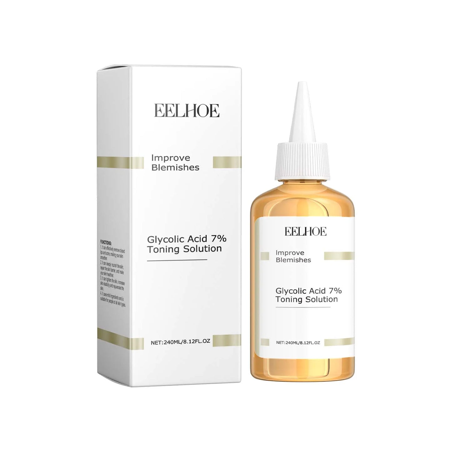 ClearGlow Glycolic Solution – Oil Control and Pore Minimization