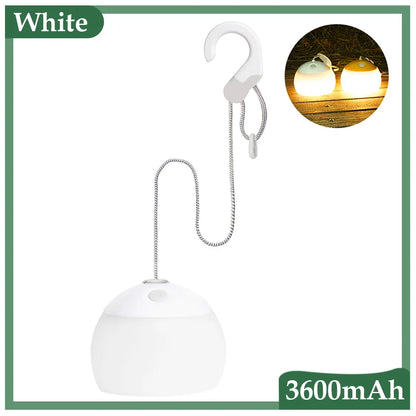 CampGlow Retro USB Rechargeable Camping Lamp