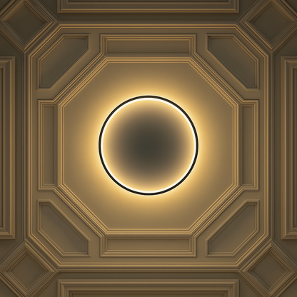 Nowoczesna Skandynawska Lampa Sufitowa LED – Ściemniana i Stylowa do Salonu, Jadalni i Korytarza