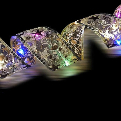 Świąteczne Sznurkowe Światła LED do Dekoracji Choinki i Imprez – Ciepłe Białe, Srebrne, Złote, Czerwone, Długość 1M-10M