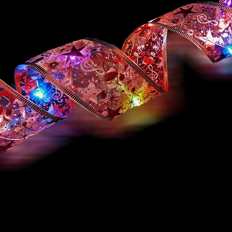 Świąteczne Sznurkowe Światła LED do Dekoracji Choinki i Imprez – Ciepłe Białe, Srebrne, Złote, Czerwone, Długość 1M-10M