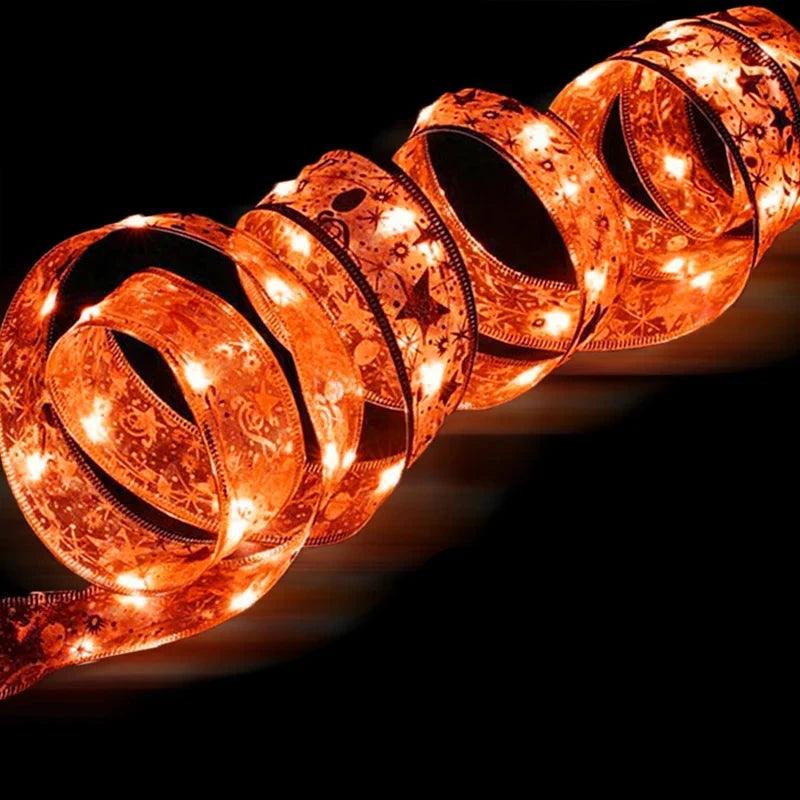 Świąteczne Sznurkowe Światła LED do Dekoracji Choinki i Imprez – Ciepłe Białe, Srebrne, Złote, Czerwone, Długość 1M-10M