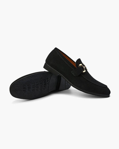 Eleganckie Zamszowe Loafersy