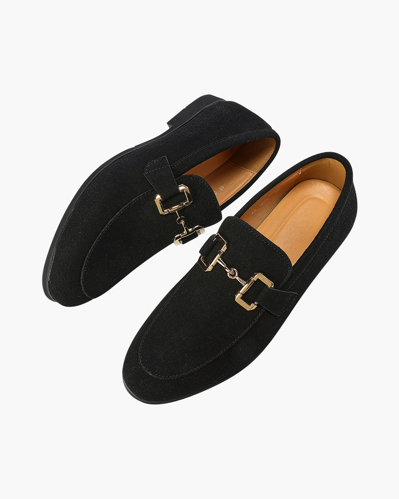 Eleganckie Zamszowe Loafersy
