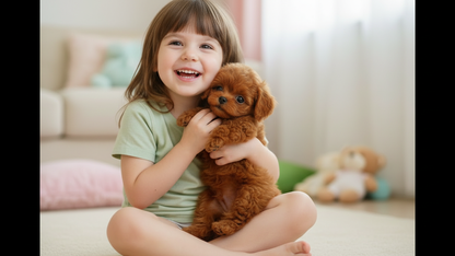 ( 1 + 1 GRATIS) Interaktywny Pluszowy Szczeniak - Realistyczny Pluszak dla Dzieci i Dorosłych z Ruchami i Dźwiękami 🎁🐶