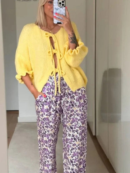 Noa - Radosna Kamizelka z Zapięciem na Muszkę