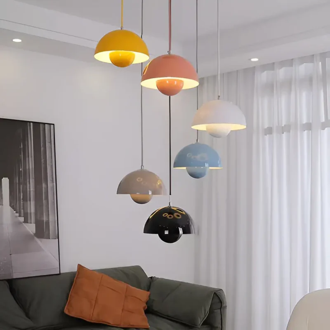NordicBlossom LED Hanging Lamp - Scandinavian Design