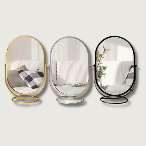 LumaSpin - Przenośne lusterko do makijażu z funkcją obrotową