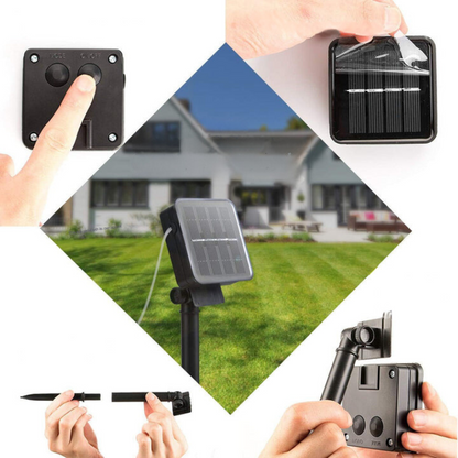 Marokańskie Wodoodporne Lampki Solarne - SunGlow Strings