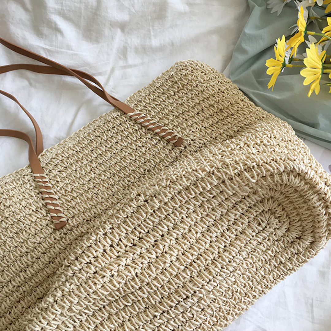 Przestronna Torebka z Solidnym Ramiączkiem - TerraWoven