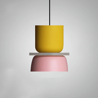 Stylowa Lampa Wisząca LED Macaron w Kolorach - VividGlow