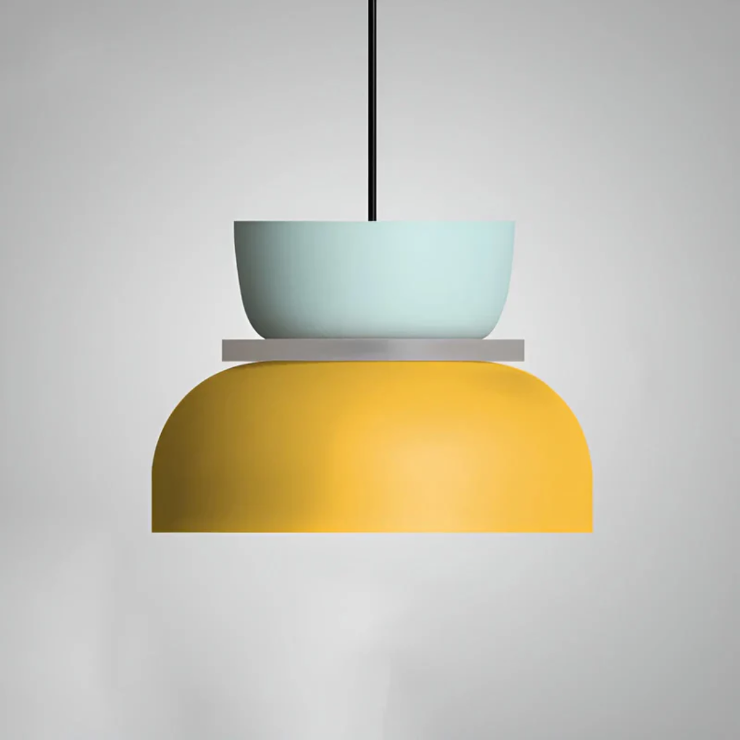 Stylowa Lampa Wisząca LED Macaron w Kolorach - VividGlow