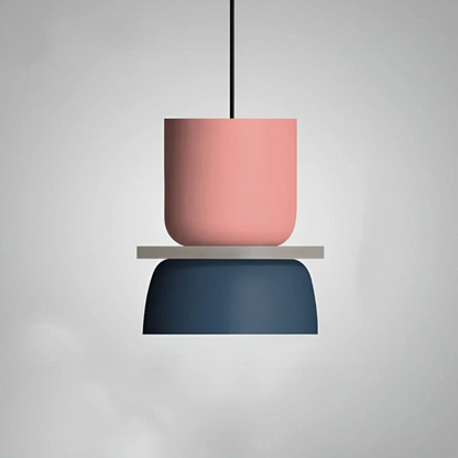 Stylowa Lampa Wisząca LED Macaron w Kolorach - VividGlow