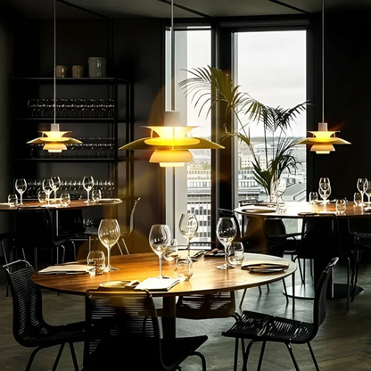 Nowoczesna Kolorowa Lampa Wisząca LED - ColorLuxe