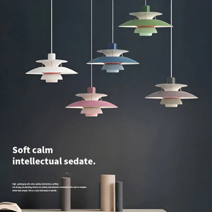 Nowoczesna Kolorowa Lampa Wisząca LED - ColorLuxe