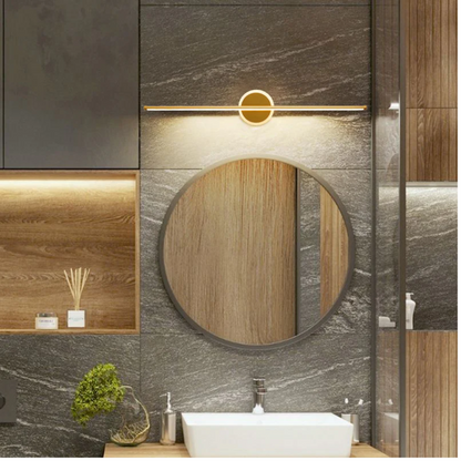 Nowoczesna lampa LED na ścianę - OpalEdge