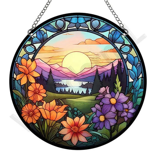 Artystyczny Łapacz Słońca do Okna