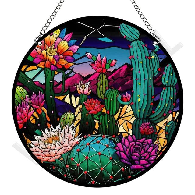 Artystyczny Łapacz Słońca do Okna