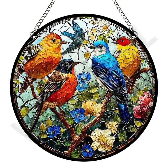 Artystyczny Łapacz Słońca do Okna