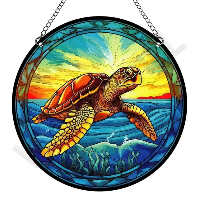 Artystyczny Łapacz Słońca do Okna