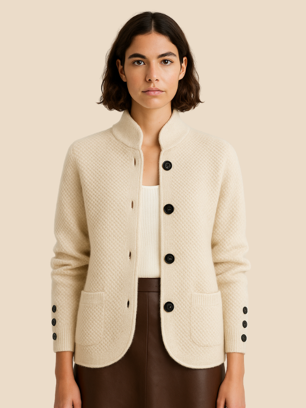 Zoe | Żakardowy Sweter Damski