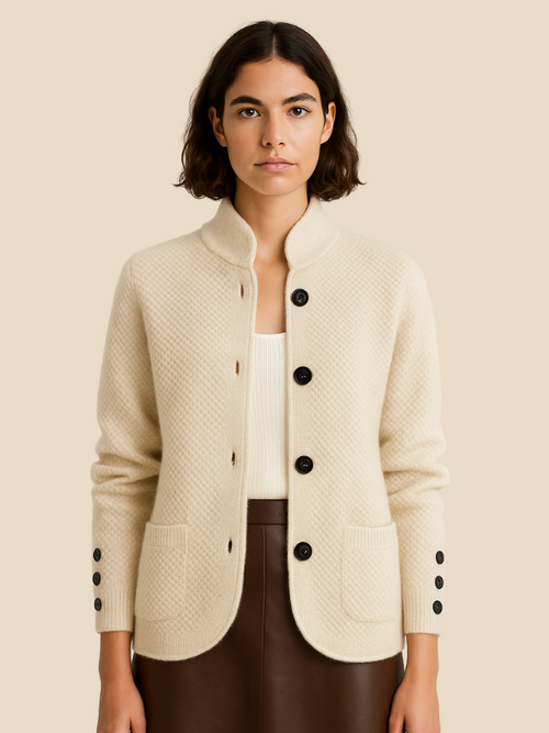 Zoe | Żakardowy Sweter Damski