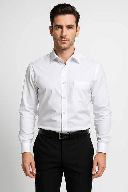 NovaFlex | Męska Koszula Stretch Przeciw Zagnieceniom