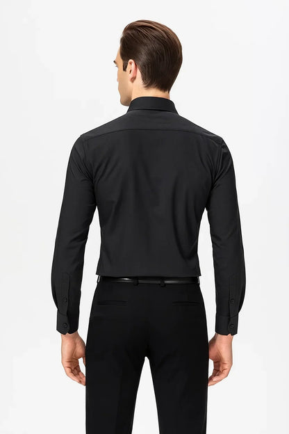 NovaFlex | Męska Koszula Stretch Przeciw Zagnieceniom