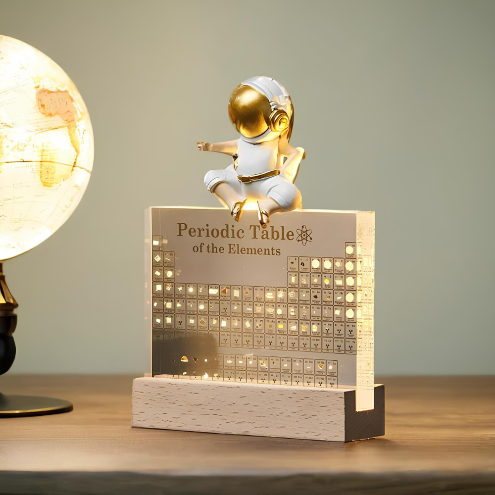 Podświetlany układ okresowy z autentycznymi pierwiastkami - Elementa