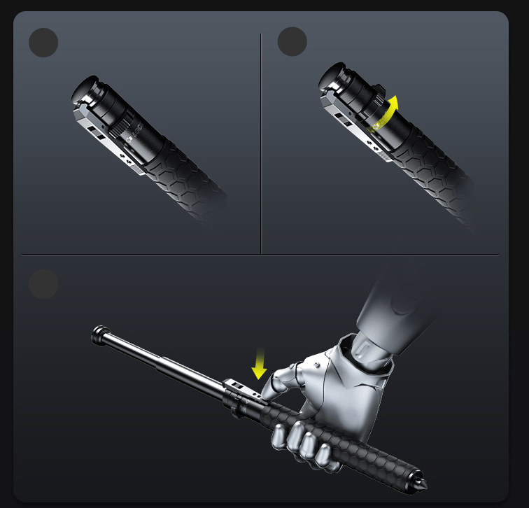 DefendEase – Bezpieczeństwo i Stabilność w Jednej Laskce