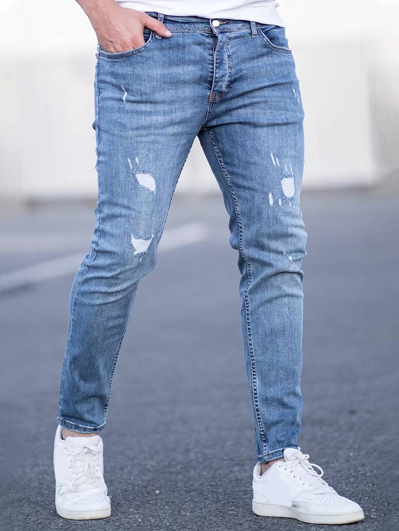 RIVER JEANS | Męskie Slim Fit Jeansy
