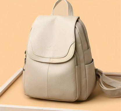 Isabella Vintage Skórzany Plecak Damski