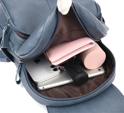 Isabella Vintage Skórzany Plecak Damski