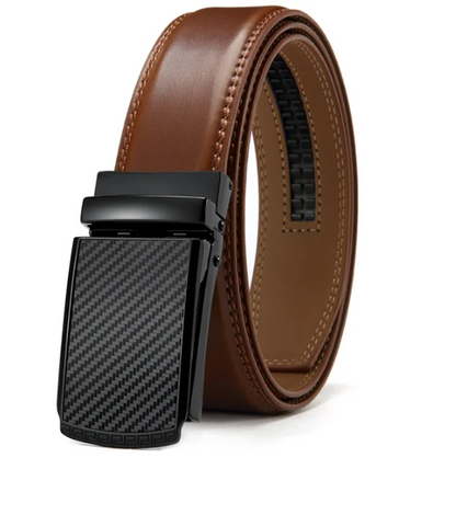 "Męski pasek z automatyczną klamrą – Eleganzio" can be rephrased as "Eleganzio Męski Pasek z Automatyczną Klamrą".