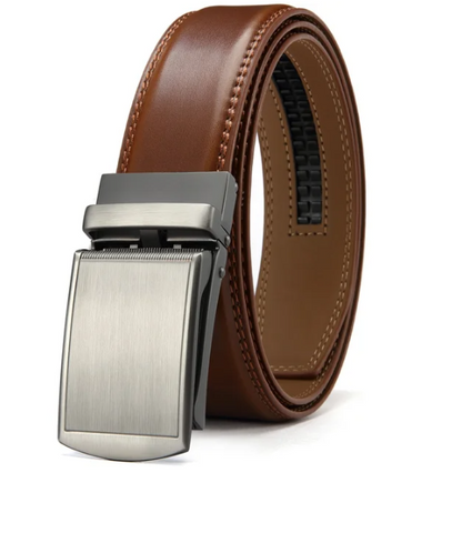 "Męski pasek z automatyczną klamrą – Eleganzio" can be rephrased as "Eleganzio Męski Pasek z Automatyczną Klamrą".