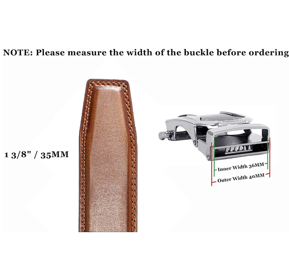 "Męski pasek z automatyczną klamrą – Eleganzio" can be rephrased as "Eleganzio Męski Pasek z Automatyczną Klamrą".