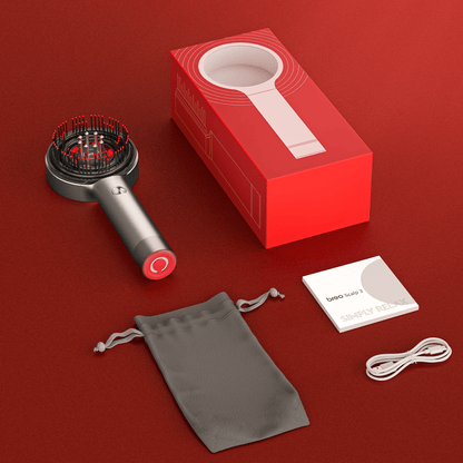 ScalpEase - Relaksująca szczotka do masażu głowy