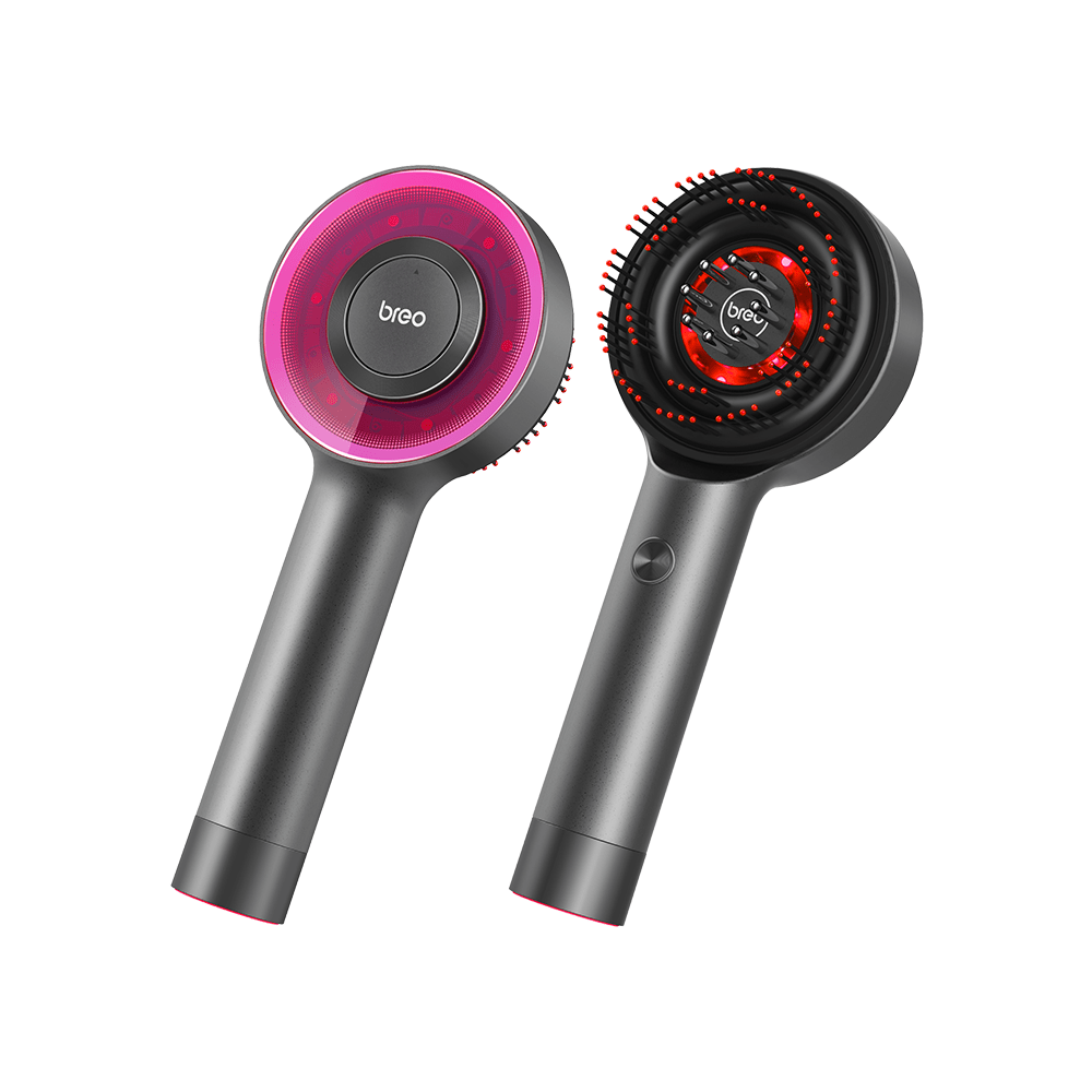 ScalpEase - Relaksująca szczotka do masażu głowy