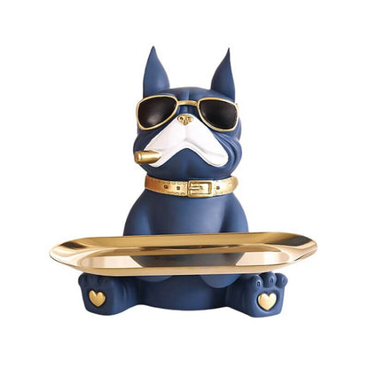 Unikalna Rzeźba Buldoga - Elegancja i Styl w Twoim Wnętrzu