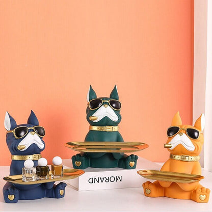 Unikalna Rzeźba Buldoga - Elegancja i Styl w Twoim Wnętrzu