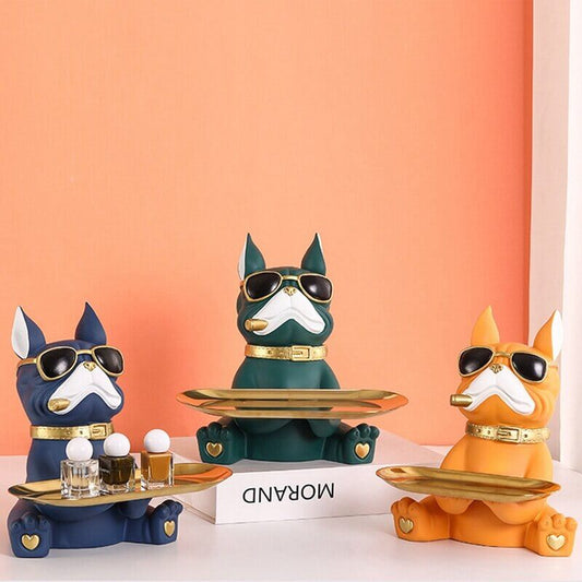 Unikalna Rzeźba Buldoga - Elegancja i Styl w Twoim Wnętrzu