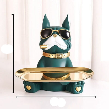 Unikalna Rzeźba Buldoga - Elegancja i Styl w Twoim Wnętrzu