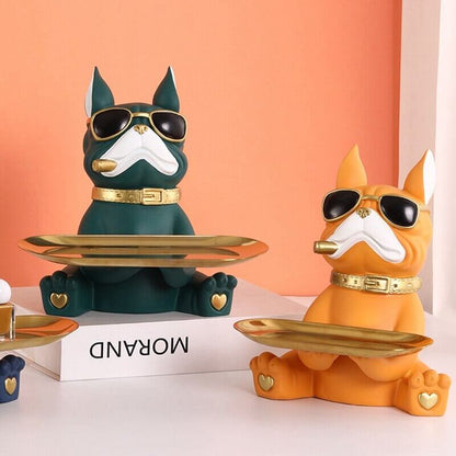 Unikalna Rzeźba Buldoga - Elegancja i Styl w Twoim Wnętrzu