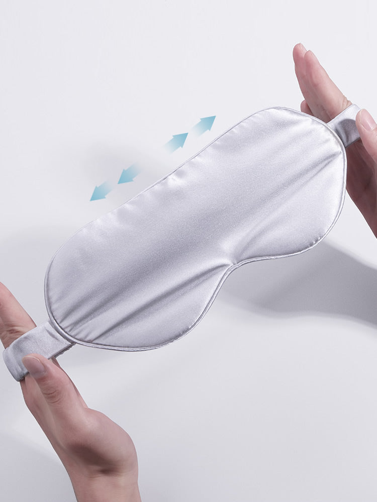 DreamSilk - Luksusowa Jedwabna Maska na Oczy dla Relaksującego Snu