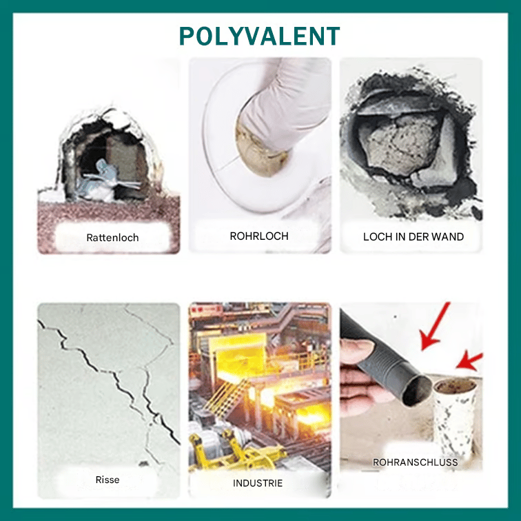 Wodoodporna, formowalna masa uszczelniająca do łatwej konserwacji domu