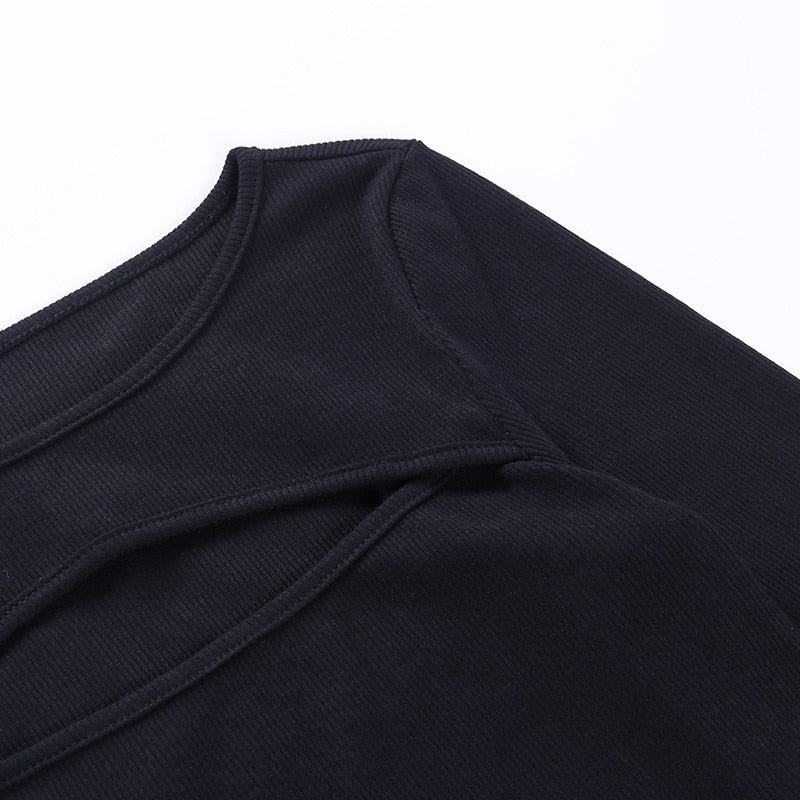 DOUTZEN | Elegancka Bluzka z Długim Rękawem dla Kobiet