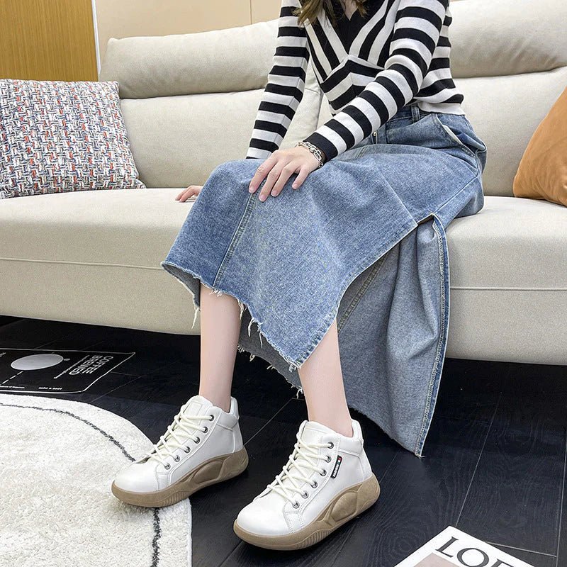 Zara | Eleganckie damskie botki z wytrzymałymi podeszwami