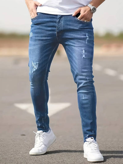 RIVER JEANS | Męskie Slim Fit Jeansy